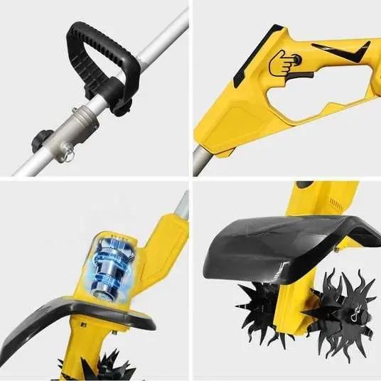 Акумуляторний безщітковий культиватор HAYAMI HA-1039 2 акб 48В 2800Вт | Зображення 3