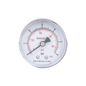 Манометр Thermo Alliance Standart 6 бар 1/4" , заднее подключение SD1716B