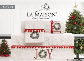 Подарунковий набір рушників La Maison, 3 шт. Arsen