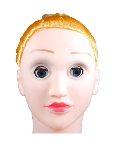 Надувная кукла " BARBI- 3D " с вставкой из киберкожи и вибростимуляцией sexstyle | Зображення 4