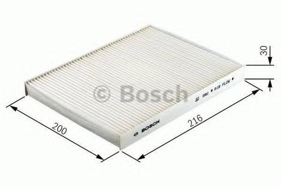 Фільтр салону MITSUBISHI OUTLANDER II 06-, LANCER 08-, ASX 10- (вир-во BOSCH) BOSCH 1987432216 на MITSUBISHI OUTLANDER SPORT (GA_W_)