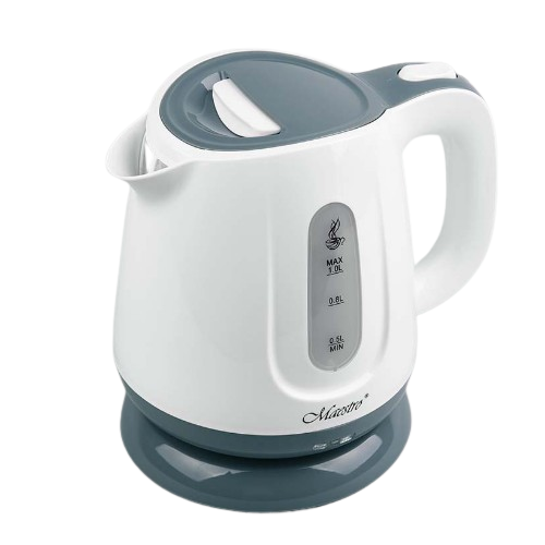 Електрочайник 1,0л 900-1100W (диск) сірий MR-013-GREY Maestro