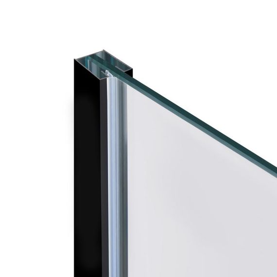 Душова перегородка Qtap Walk-In Standard BLM201.C8 100х200 см, скло Clear 8 мм, покриття CalcLess | Зображення 2