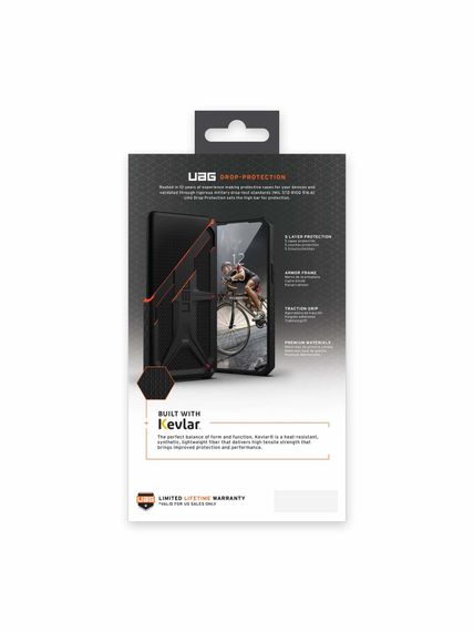 Чохол UAG для Apple iPhone 14 Plus Monarch, Kevlar Black (114033113940) | Зображення 9