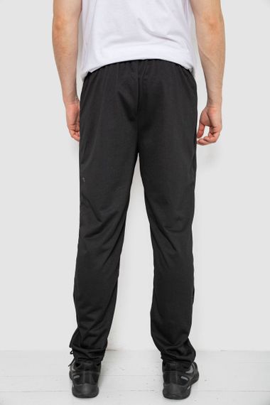 Спорт штани чоловічі, колір чорний, 244R41745 | Зображення 3