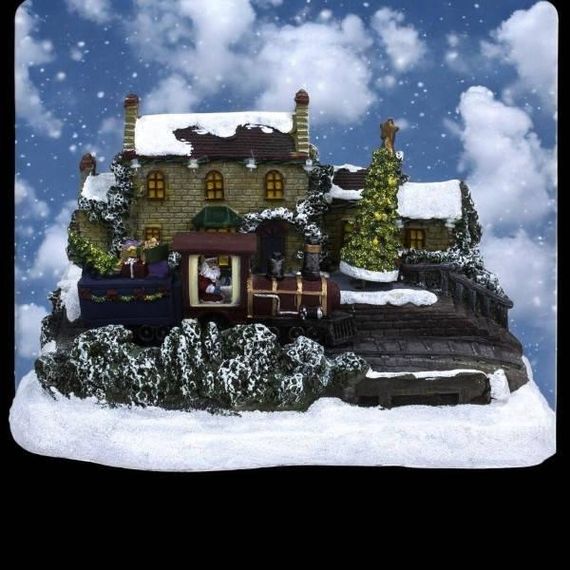 Новогодняя музыкальная композиция Поезд с подарками 01-17-31