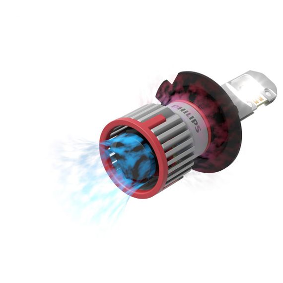 Комплект світлодіодних ламп PHILIPS H7 (PX26d) 11972U92X2 LED Ultinon Pro9200 +400% 12/24V | Зображення 3
