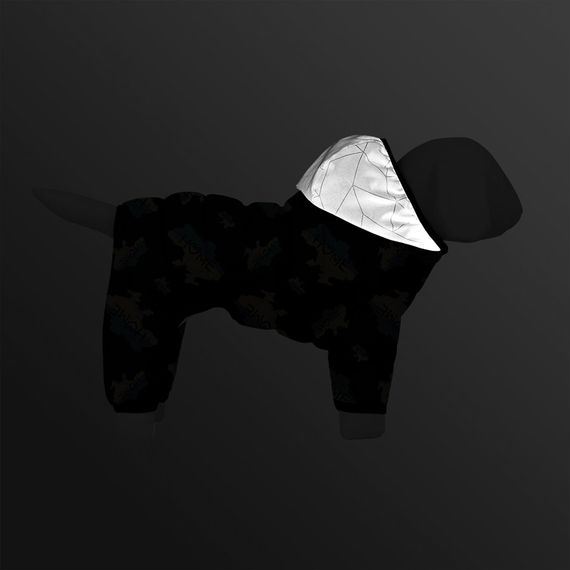Комбінезон для собак WAUDOG Clothes малюнок "Дім", L55, В 77-79 см, С 47-50 см | Зображення 4