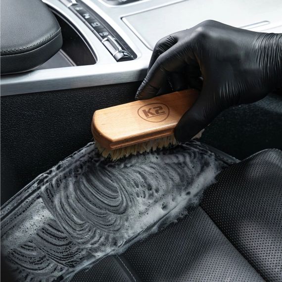 Щетка для очистки кожаной обивки K2 Auron Brush Soft 13 см (G451) | Зображення 1