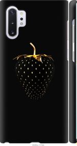 Чохол на Samsung Galaxy Note 10 Plus Чорна полуниця "3585m-1756-24368"