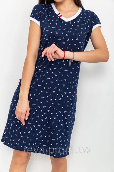 Плаття жіноч., колір темно-синій, розміри M, 4XL, L, XL, XXL, XXXL FA_004011 | Зображення 1