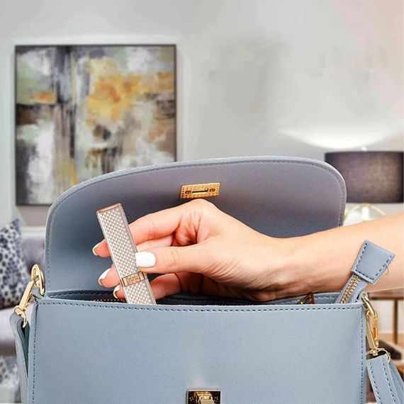 Жіночий тример для брів 2в1, з USB та 2-ма насадками, Blawless MA-3, Рожевий / Акумуляторний епілятор для обличчя | Зображення 1