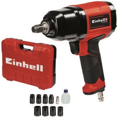 Гайковерт Einhell TC-PW 340 пневматичний, 340 Нм, 6.3 бар, 142 л/хв, 1.9 кг (4138950) | Зображення 2