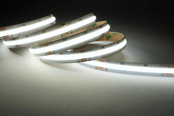 Світлодіодна LED стрічка PROLUM™ 24V COB 640LED IP20 Series "SG" Білий+Тепло-Білий (2700-6500K) | Зображення 7