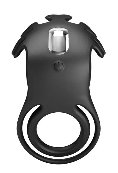 Ерекційне кільце Pretty Love — Vibration Penis Ring Ruben Black, BI-210311-1 sexstyle | Зображення 4