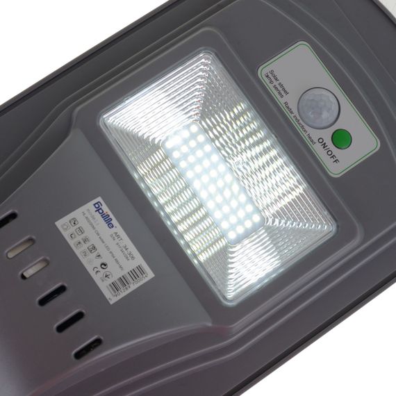 Светильник консольный на солнечной батарее с датчиком движения LED IP54 HL-602/20W | Зображення 7