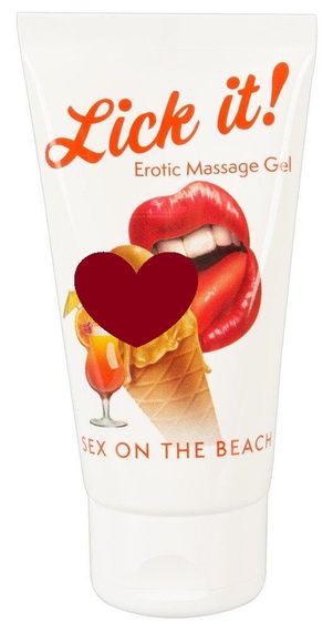 Массажный гель СЕКС НА ПЛЯЖЕ Lick It (50 мл) sexstyle