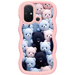 Чехол TPU Cloudy Pictures для Xiaomi Redmi 12C / Poco C55 Bears