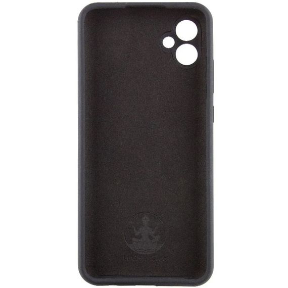 Чохол Silicone Cover Lakshmi Full Camera (AA) with logo для Samsung Galaxy A06 Чорний / Black | Зображення 2