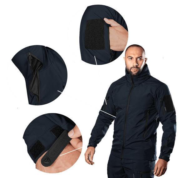 Куртка Phantom SoftShell Темно-синя (7292), XXXL | Зображення 5