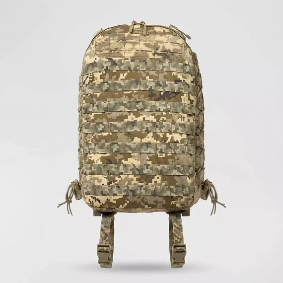Рюкзак тактичний 10л Піксель, штурмовий рюкзак військовий Ukrarmor укрармор Cordura 1000D, рюкзак ЗСУ MOLLE похід | Зображення 4