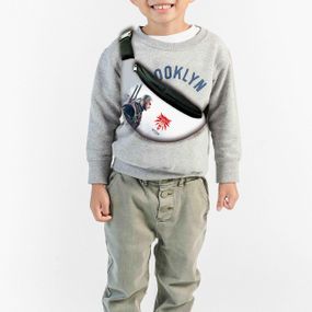 Сумка-бананка  Відьмак "The Witcher " з принтом, 32х15см, дитяча, молодіжна (00105)