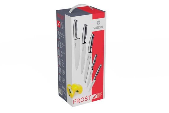 Набор ножей Vinzer Frost VZ-50126 6 предметов | Зображення 1