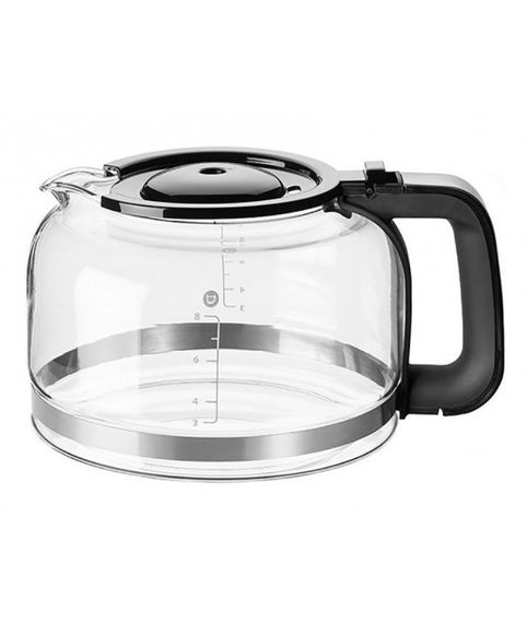 Кавоварка KitchenAid 5KCM0802EOB, заливного типу пуровер, графин 1.18 л, чорний | Зображення 2