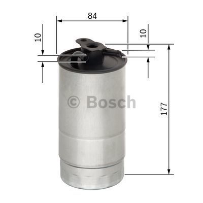 Фильтр топливный Bosch 0 450 906 451 | Зображення 4