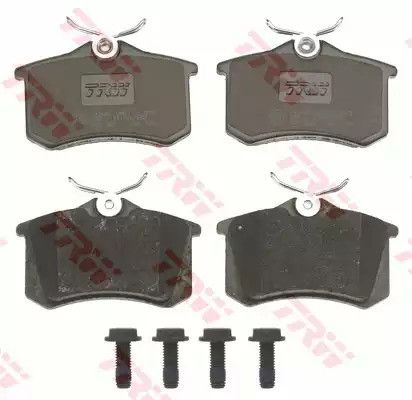 Колодки задні гальмівні VW, TRW (GDB823) (1K0698451J) | Зображення 4