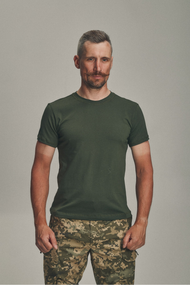 Футболка тактична Cool-Cotton Олива M (48)