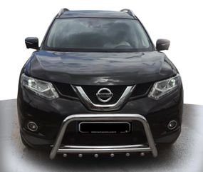 Кенгурятник WT003 (нерж) для Nissan X-trail T32/Rogue 2014-2021 гг