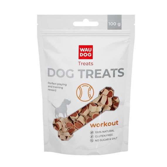 Ласощі для собак WAUDOG Treats "Маленькі курячі суші", 100 г | Зображення 1