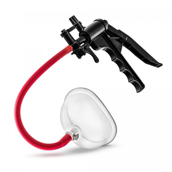 Вакуумная помпа для вульвы Blush Temptasia - Advanced Pussy Pump System, механическая, рычаг Sex Aura | Зображення 2