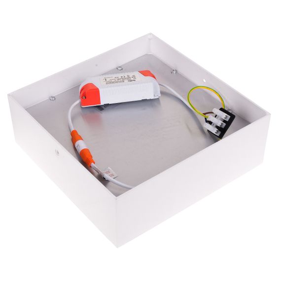 Светильник настенно-потолочный светодиодный накладной WBL-22/20W WW WH | Зображення 1