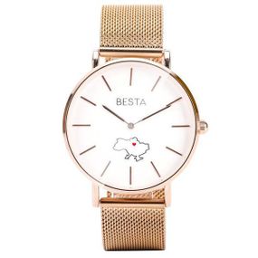 Часы женские Besta Love UA Rosegold