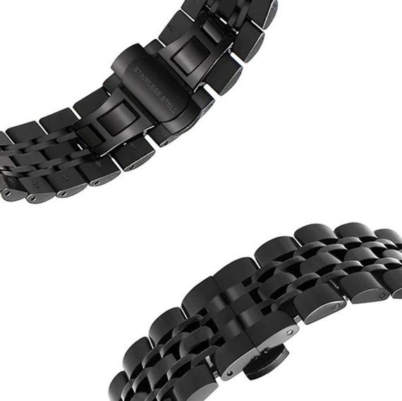 Металевий ремінець Primolux Steel Link для годинника Samsung Galaxy Watch 4 40mm SM-R860 / SM-R865 - Black | Зображення 4