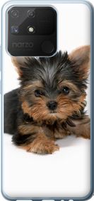 Чехол на Realme Narzo 50A Щенок йоркширского терьера "931u-2514-17620"