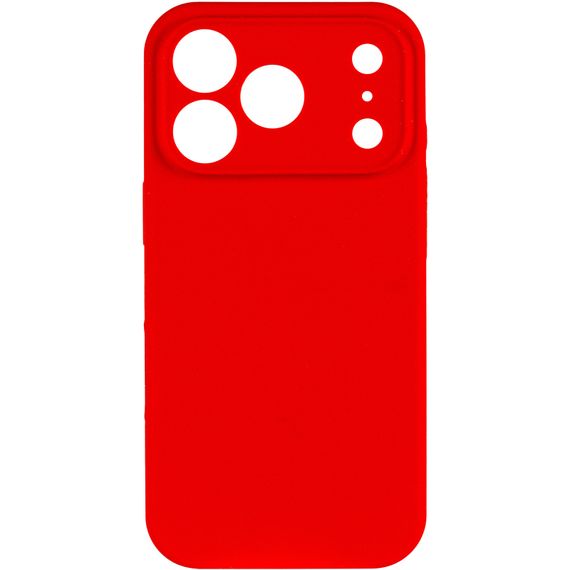 Чохол Silk Full Camera Protective (AA) NO LOGO для Apple iPhone 17 Pro Max / 18 Pro Max (6.9") Червоний / Red | Зображення 1