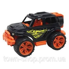 Дитяча машинка "Позашляховик Monster Car" ТехноК 4623TXK Черно-Оранжевый