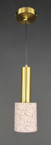 Люстра підвісна на 1 лампочку 27694 Латунь 35-180х10х10 см.