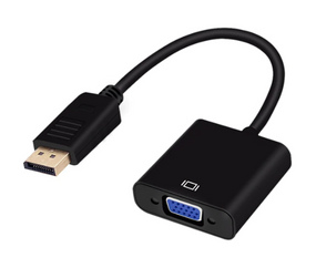 Адаптер-преобразователь Displayport (DP) - VGA, конвертер Display Port - VGA