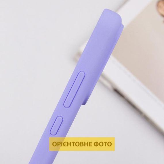 Чехол Silicone Cover Lakshmi (AAA) для Xiaomi Poco X6 / Note 13 Pro 5G Сиреневый / Dasheen | Зображення 4
