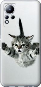 Чехол на Infinix Note 12 Летящий котёнок "2322u-2927-17620"