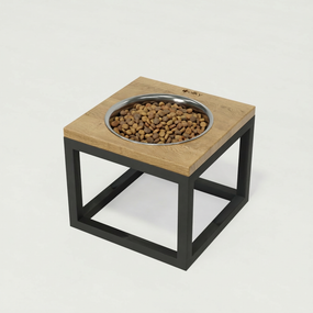 Миска на подставке для больших собак Hollky Base Solo XL (1 × 1,8 л) Solo XL-262620-BLNT