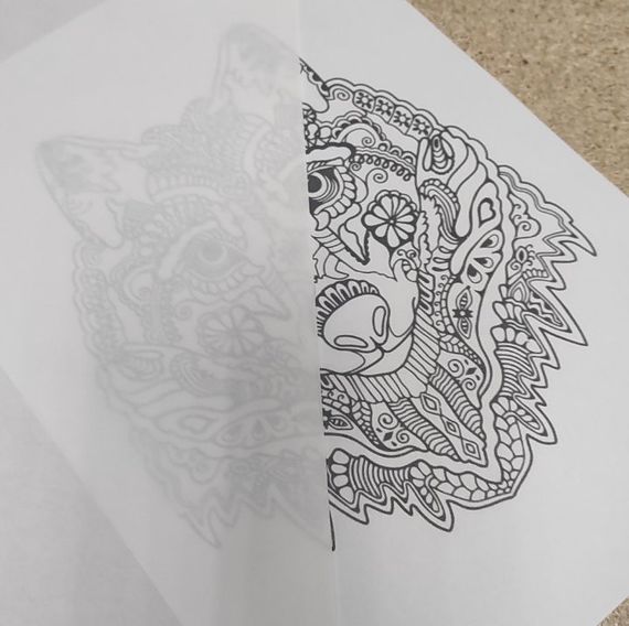 Калька для викрійки PL 840мм х 175м в рулоні на втулці (6382)