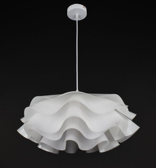 Люстра підвісна на 1 лампочку 27949 Білий 30-140х50х50 см.