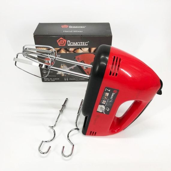 Кухонний ручний міксер хороший DOMOTEC, Міксер двованчиковий побутовий блендер ручний BZ-98 | Зображення 9