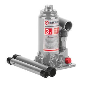 Домкрат "стовпчик" одноштоковий 3 т, у пластиковому кейсі INTERTOOL GT00521