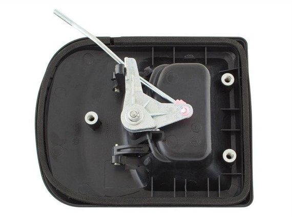 Iveco Turbo Daily Unijet (99-11) наружная ручка передняя правая черная, Ивеко Турбо Дейли Юниджет | Зображення 1